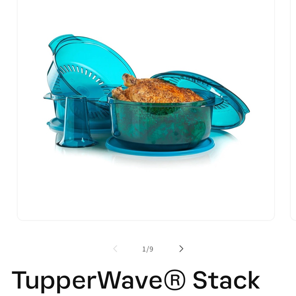Tupperware Blue Cookware Set